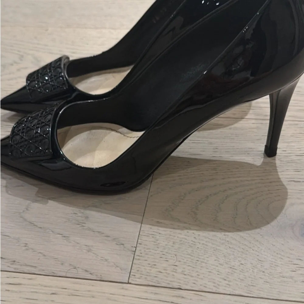 Dior Black Patent Leather Heels - Picture 2 of 7